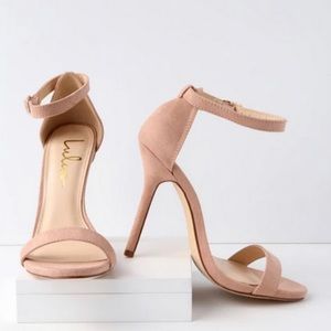 Lulus Elsi Mauve Heels